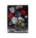 Masters-on-wood, Bodegón de flores con mariposas, Bosschaert, 260 x 195mm