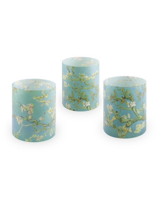 Candle shades, Van Gogh, Almond blossom