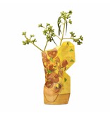 Paper Vase W, Van Gogh, Sunflowers