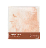 Lens cloth, 15 x 15 cm, Da Vinci, Self portrait