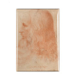 Imán de nevera, Da Vinci, Auto retrato