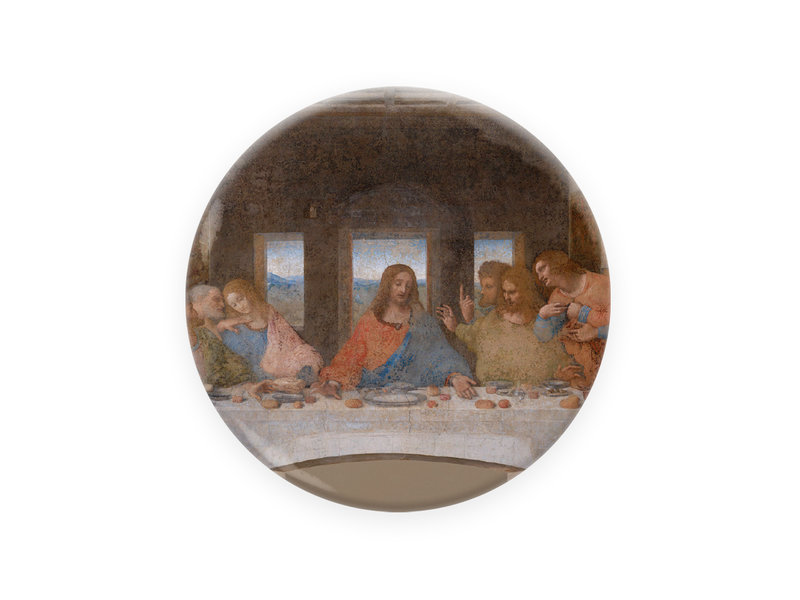 Pocket Mirror, Ø 80 mm , Da vinci, last supper