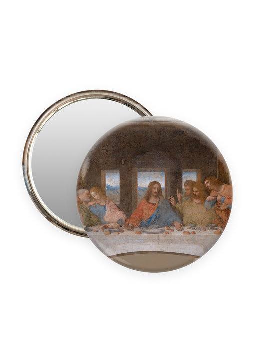 Pocket Mirror, Ø 80 mm , Da vinci, last supper