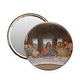 Pocket Mirror, Ø 80 mm , Da vinci, last supper