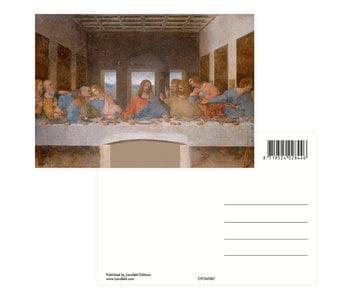 Postkarte, Da Vinci, Das letzte Abendmahl