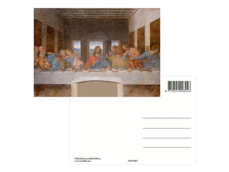 Postcard,  Da Vinci, Last Supper