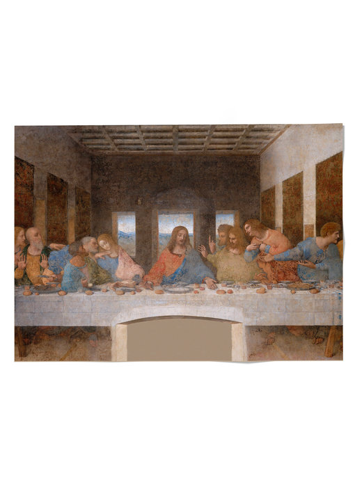 Cartel 50x70, Da Vinci, La última cena