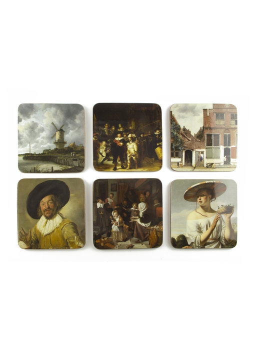 Onderzetters, Meesterwerken, Rijksmuseum