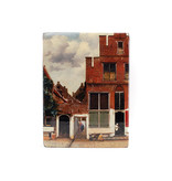 Masters-on-wood, La petite rue de Vermeer, 265 x 195mm
