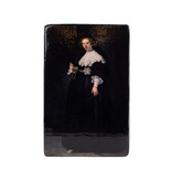 Maestros en madera,  Rembrandt, Oopjen, Rijksmuseum, 300 x 195mm