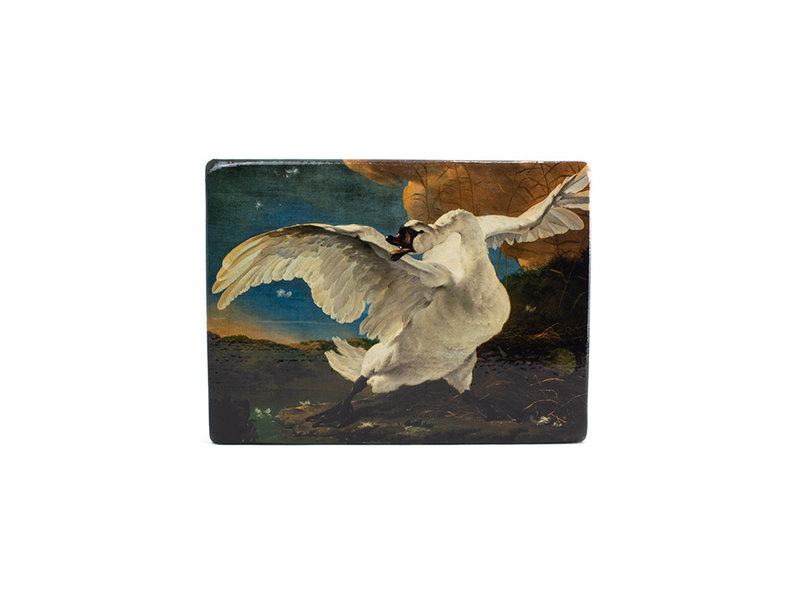 Masters-on-wood, The endangered swan, Asselijn, 265 x 195mm