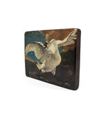 Masters-on-wood, The endangered swan, Asselijn, 265 x 195mm