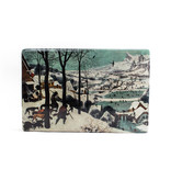 Masters-on-wood, Breughel, Hunters in the snow, 300  x  195 mm