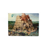 Masters-on-wood, Breughel, Tower of Babel, 265 x  195 mm