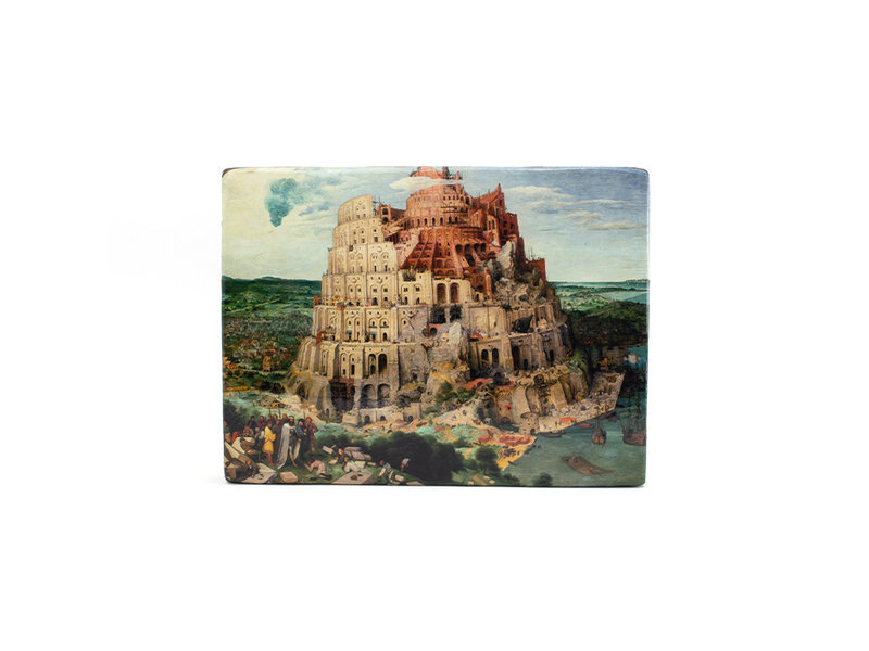Maîtres-sur-bois, Bruegel, Tour de Babel, 265 x  195 mm