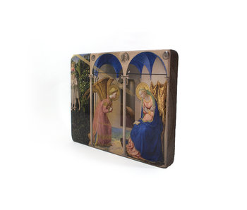 Maestros en madera,  Fra Angelico, Anunciación