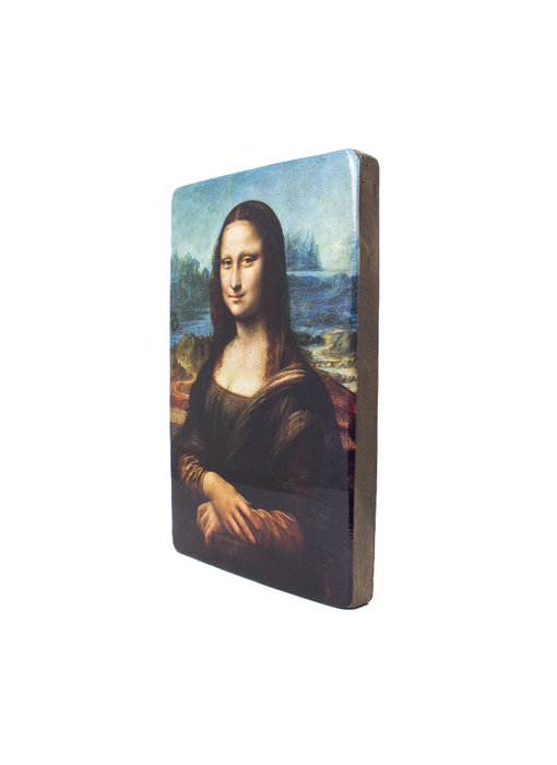 Maestros en madera,  Leonardo Da Vinci, Mona Lisa