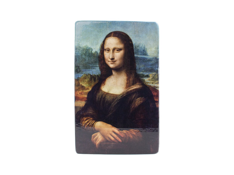 Maîtres-sur-bois,  Da Vinci, Mona Lisa, 265 x  195 mm