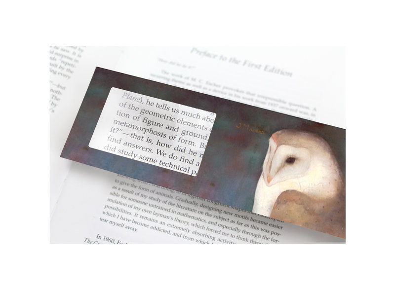 Magnifying Bookmark, Jan Mankes, Owl