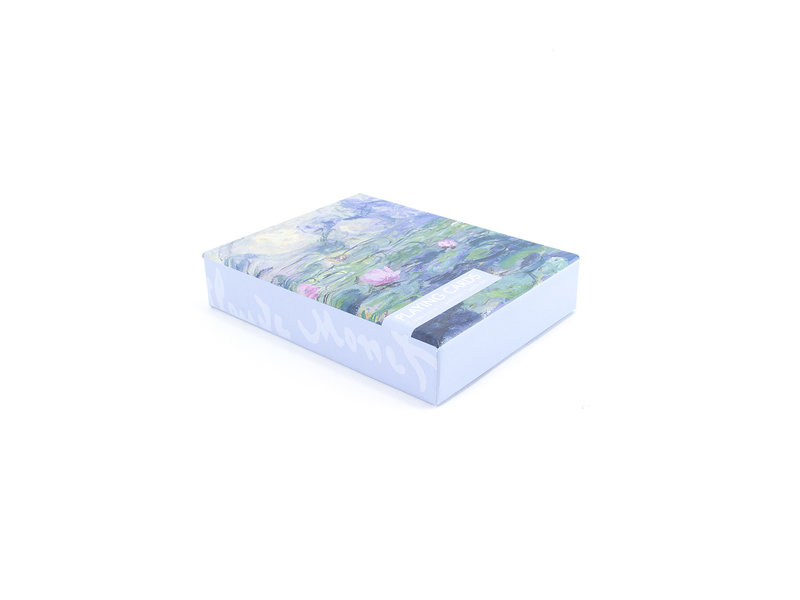 Lot de 2 jeux de cartes, Monet, Nymphéas