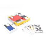 Juego de 2 juegos de cartas, Mondrian