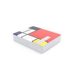 Set of 2 playing cards, Mondrian