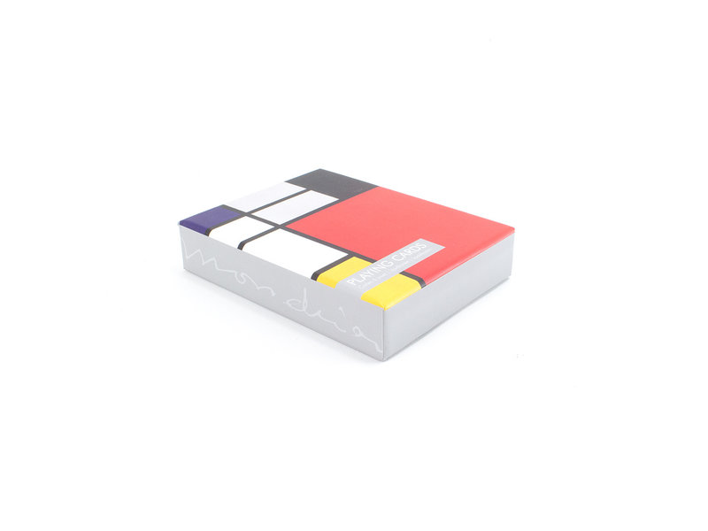 Lot de 2 jeux de cartes, Mondrian