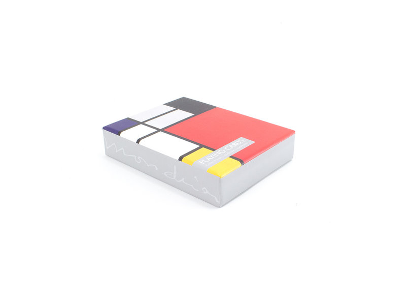 Set of 2 playing cards, Mondrian