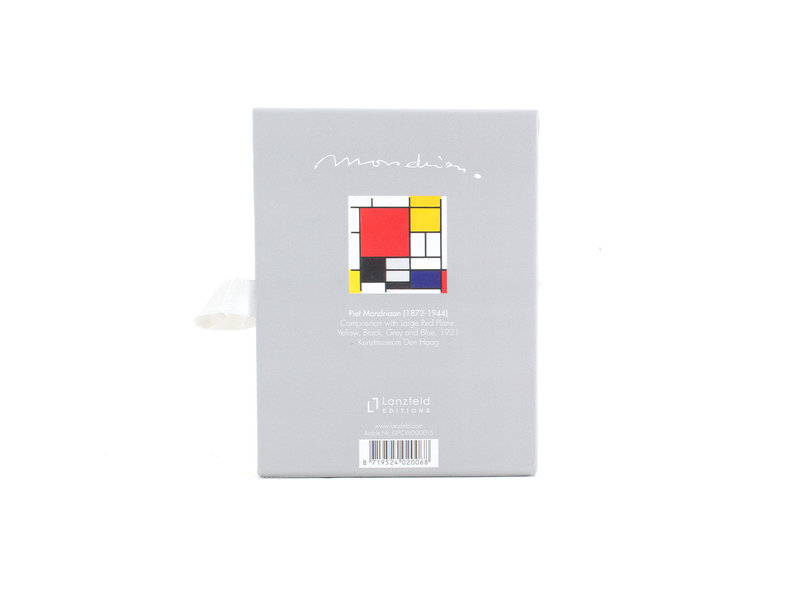 Lot de 2 jeux de cartes, Mondrian