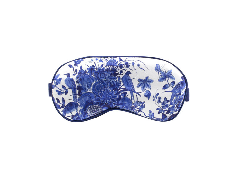 Sleeping mask , Delftware birds, Rijksmuseum