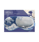 Sleeping mask, Hokusai, Great Wave