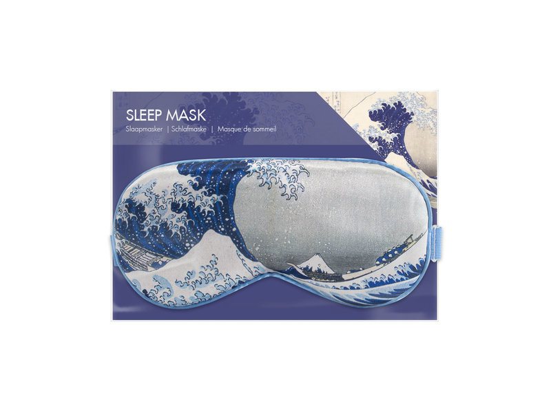 Sleeping mask, Hokusai, Great Wave