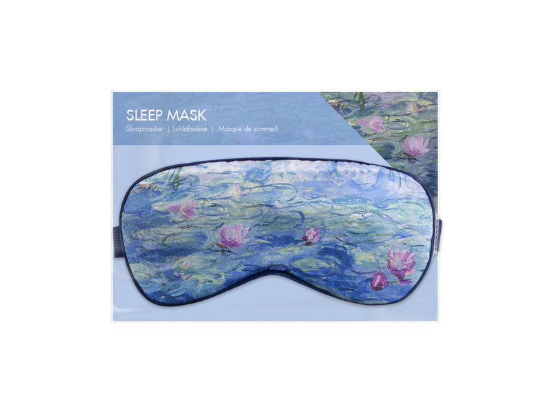 Sleeping mask, Monet, Waterlilies