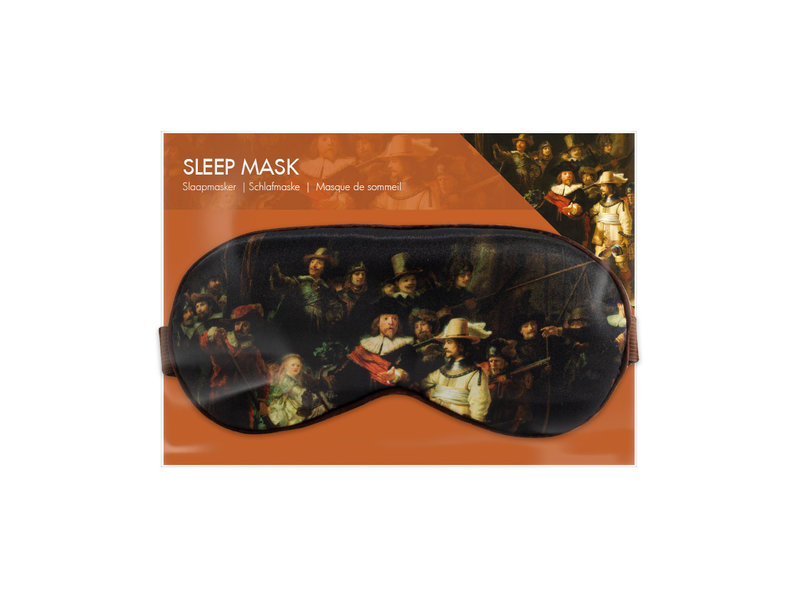 Sleeping mask, Rembrandt, The Night Watch