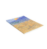 Artist Journal, Landscape with Wheat sheaves, Van Gogh