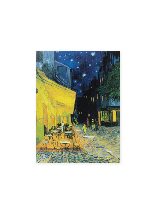 Cahier d'artiste, Terrasse du café le soir, Van Gogh