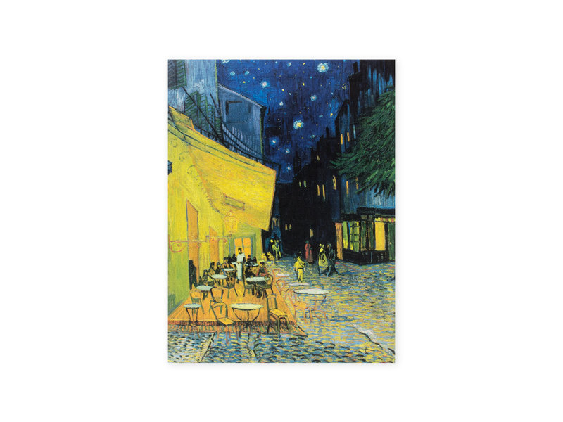 Diario del artista,  Terraza del café de la tarde, Van Gogh