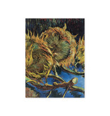 Artist Journal, Four sunflowers gone to seed, Vincent van Gogh