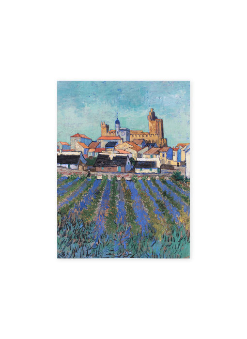 Artist Journal, View of Saintes-Maries-de-la-Mer, Van Gogh