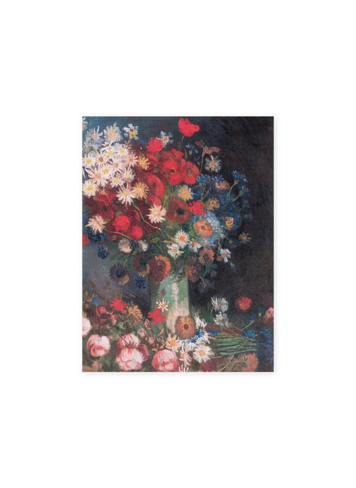 Artist Journal,  Stilleven met akkerbloemen en rozen, Van Gogh