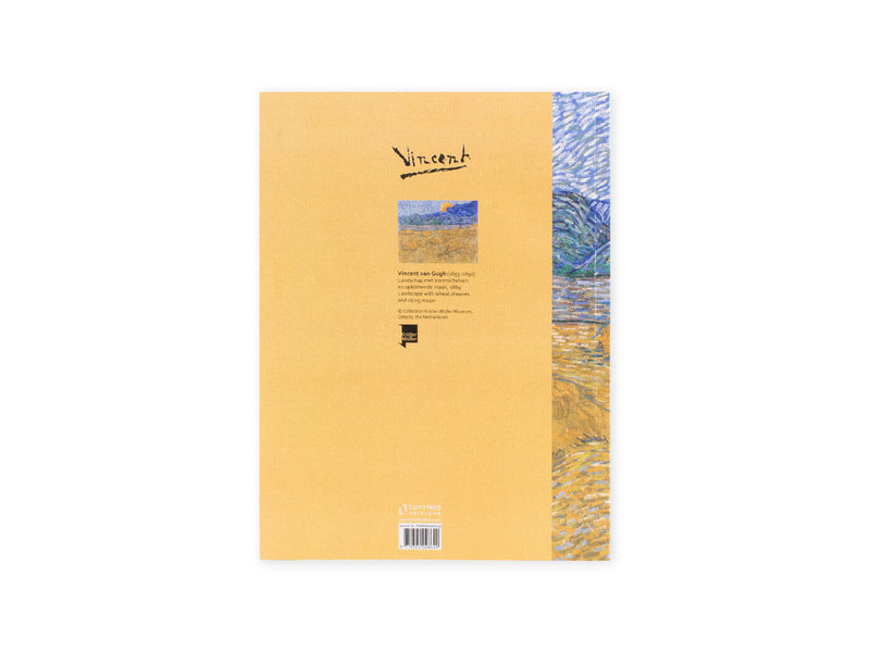 Künstlerjournal,  Landschaft mit Weizengarben, Van Gogh