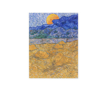 Artist Journal,  Landschap met Korenschelven , Van Gogh