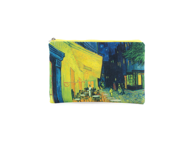 Federmäppchen / Schminktasche, , Terrasse eines Cafés bei Nacht, Van Gogh