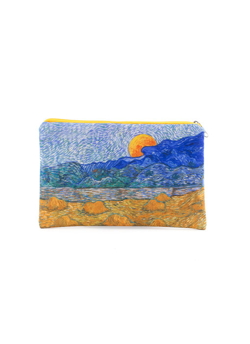 Etui,  Landschap met Korenschelven , Van Gogh