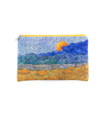 Pencil case / make-up bag, Landscape with Wheat sheaves, Van Gogh