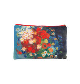 Pencil case / make-up bag, Still Life with Field Flowers and Roses, Van Gogh