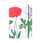 Carnet à couverture souple, A5, Coquelicot, Hortus Botanicus