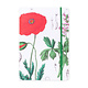 Carnet à couverture souple, A5,  Coquelicot, Hortus Botanicus