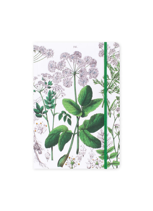 Softcover Book, A5, Elderberry, Hortus Botanicus