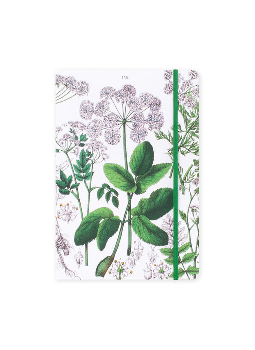 Softcover notitieboekje, A5,  Zevenblad, Hortus Botanicus